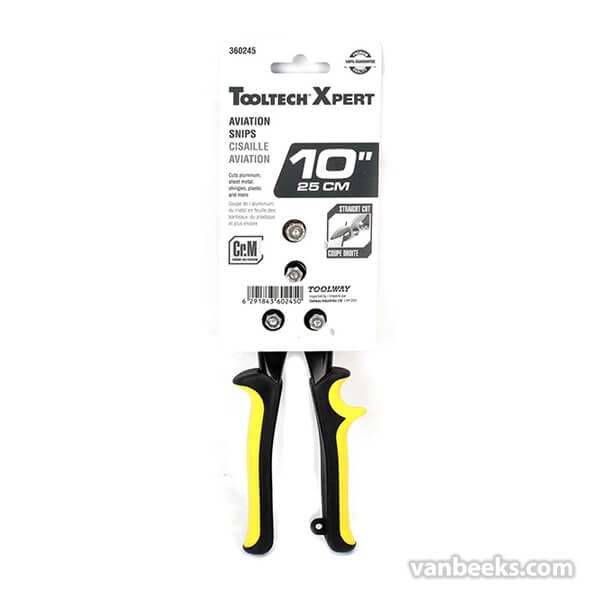 Aviation Tin Snip Straight Cut Cr-M